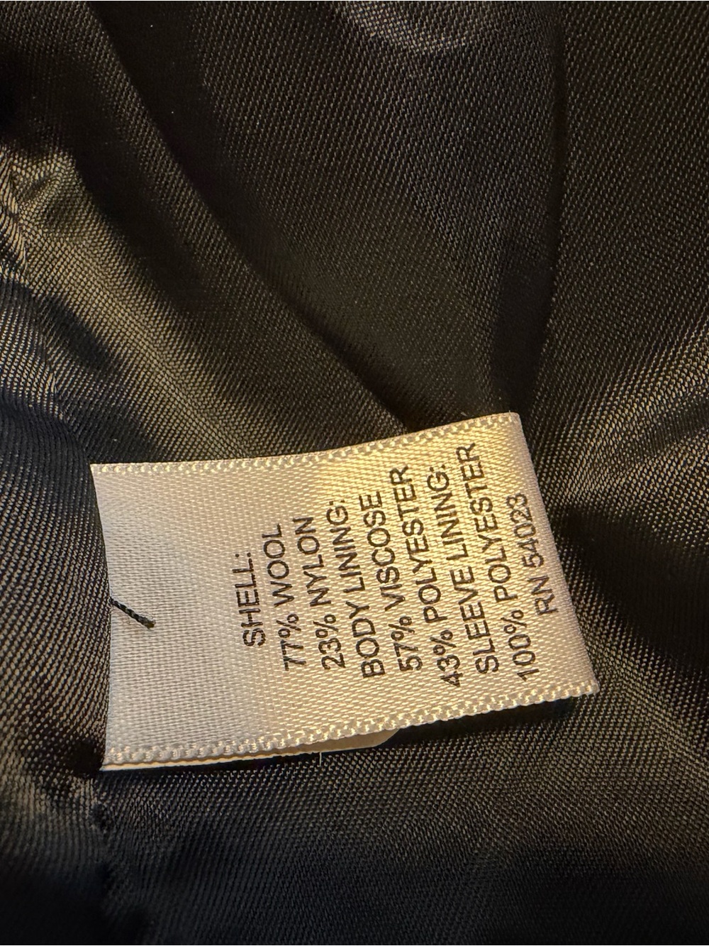Banana Republic Black Military-Style Field Jacket - Picture 4 of 6